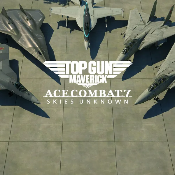 ACE COMBAT 7: SKIES UNKNOWN - TOP GUN: Maverick Aircraft Set - [PS4]
