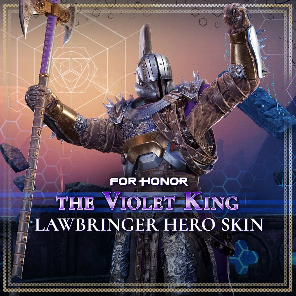 The Violet King - Lawbringer Hero Skin - FOR HONOR - изображение 1