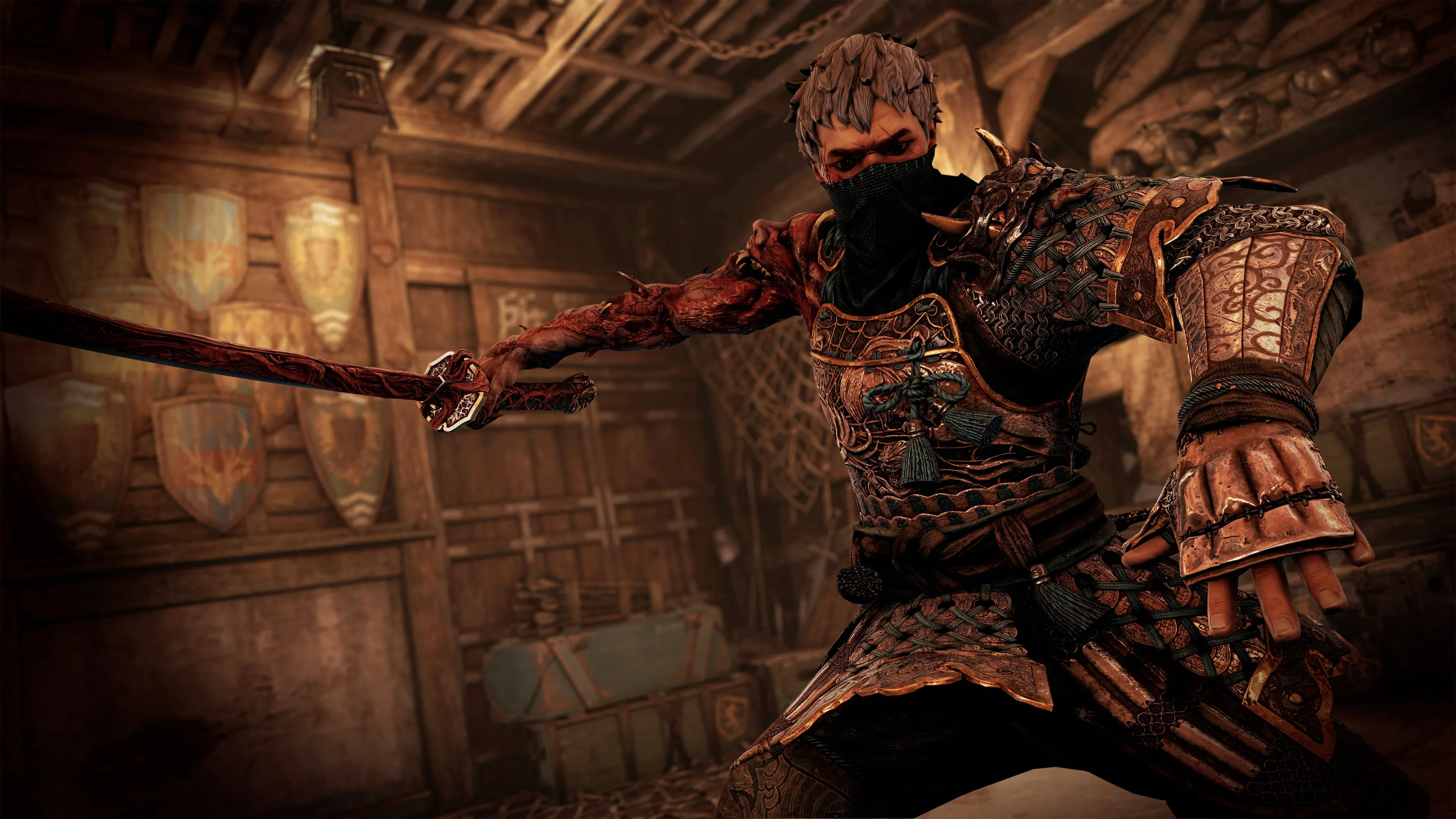 Yoshiro the Damned - Orochi Hero Skin - FOR HONOR - изображение 4