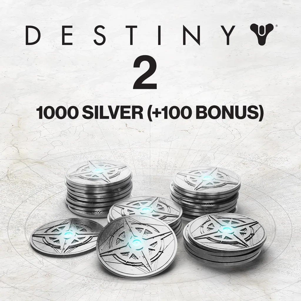 1000 (+100 Bonus) Destiny 2 Silver - изображение 1