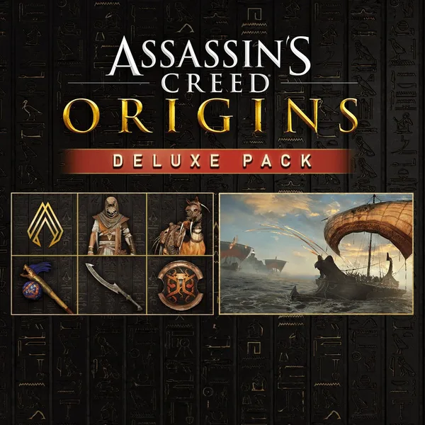 Assassin's Creed Origins - DELUXE PACK [PS4]