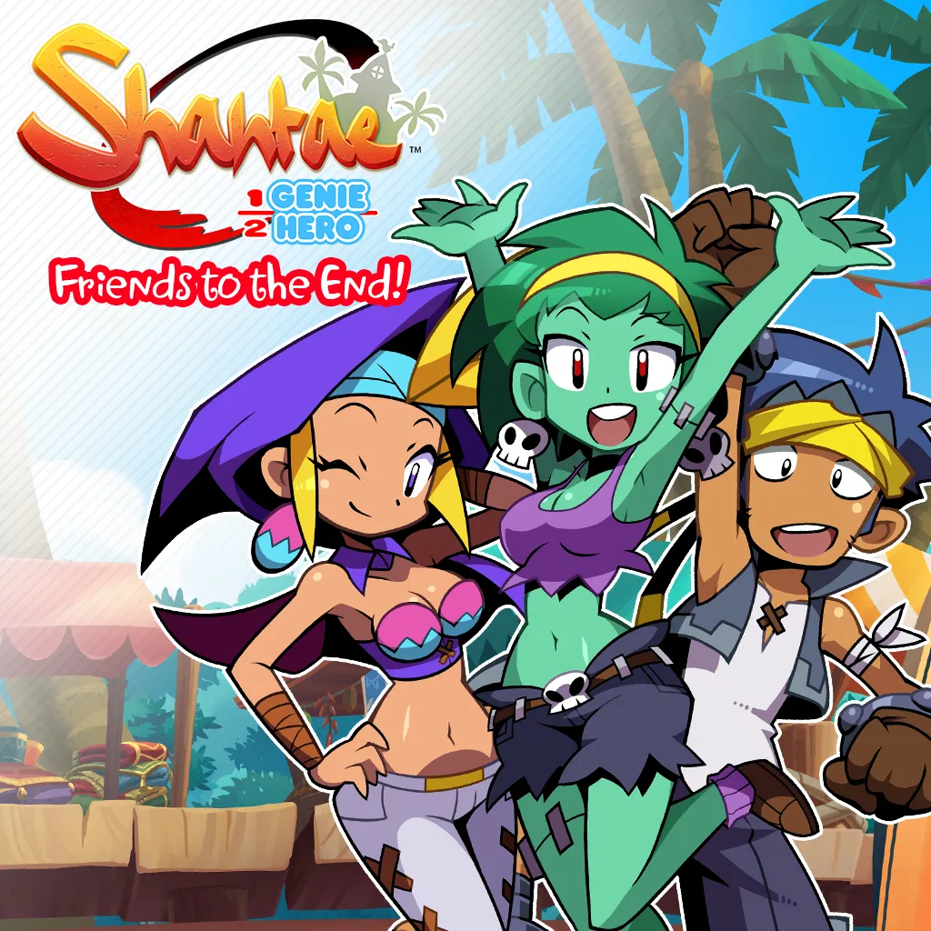 Shantae: Friends to the End [PS4] cover