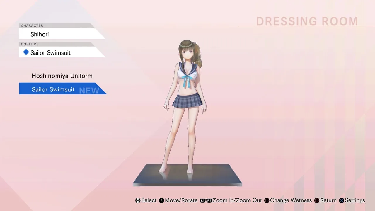 BLUE REFLECTION: Sailor Swimsuits set B (Yuzu, Shihori, Kei) [PS4] - изображение 4