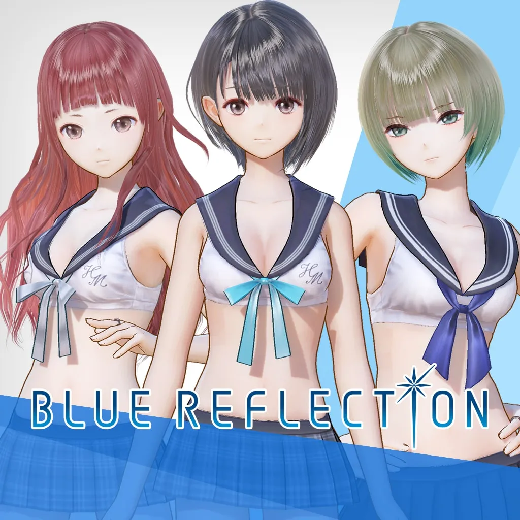 BLUE REFLECTION: Sailor Swimsuits set A (Hinako, Sarasa, Mao) [PS4] - изображение 1