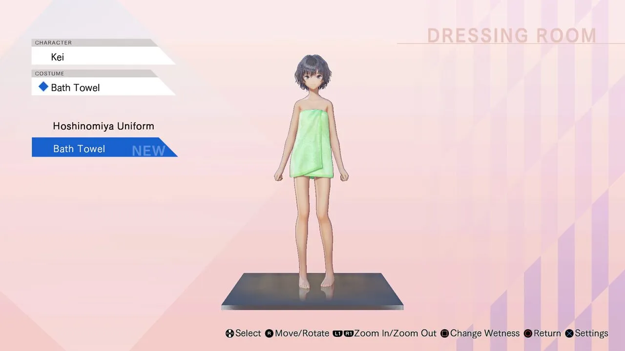 BLUE REFLECTION: Bath Towels Set B (Yuzu, Shihori, Kei) [PS4] - изображение 3