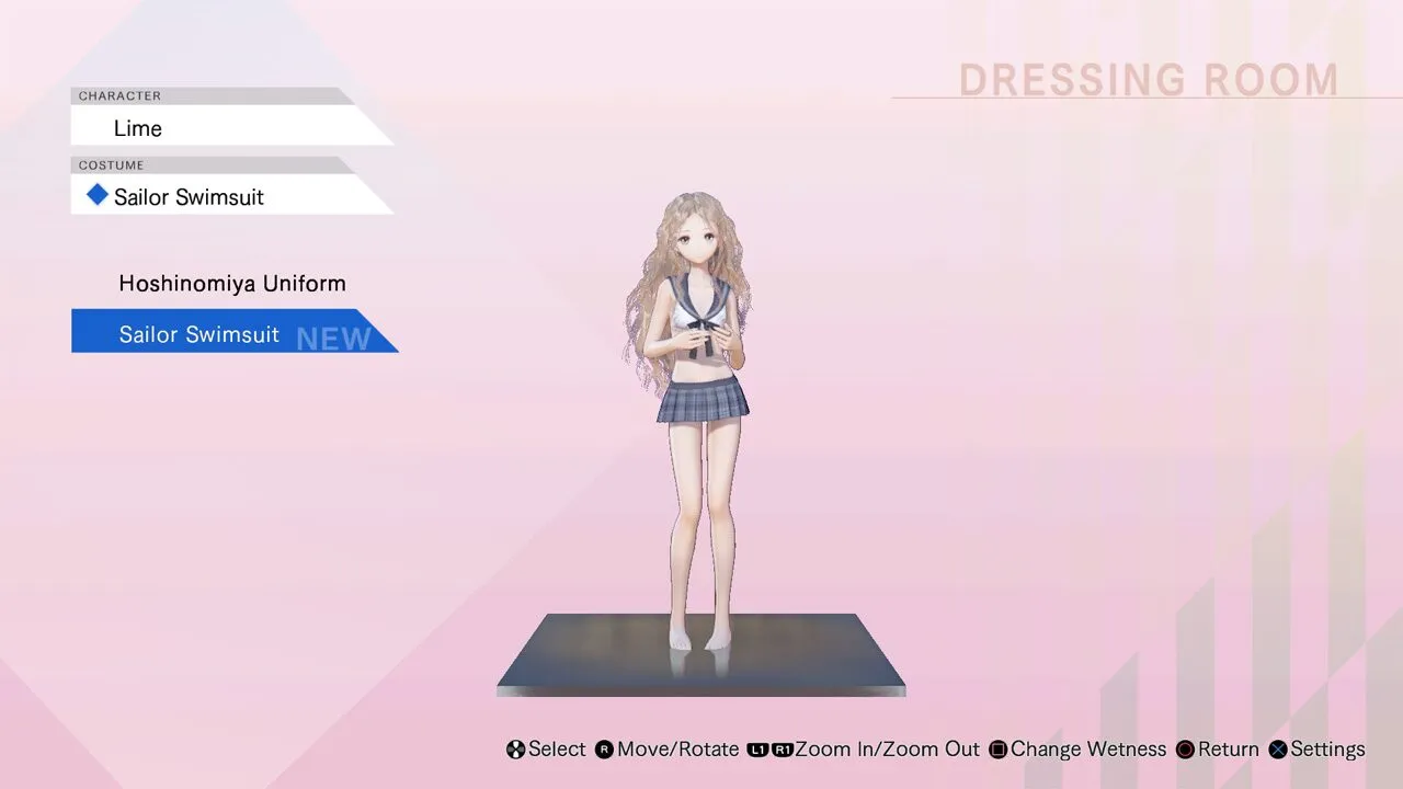 BLUE REFLECTION: Sailor Swimsuits set C (Lime, Fumio, Chihiro) [PS4] - изображение 2