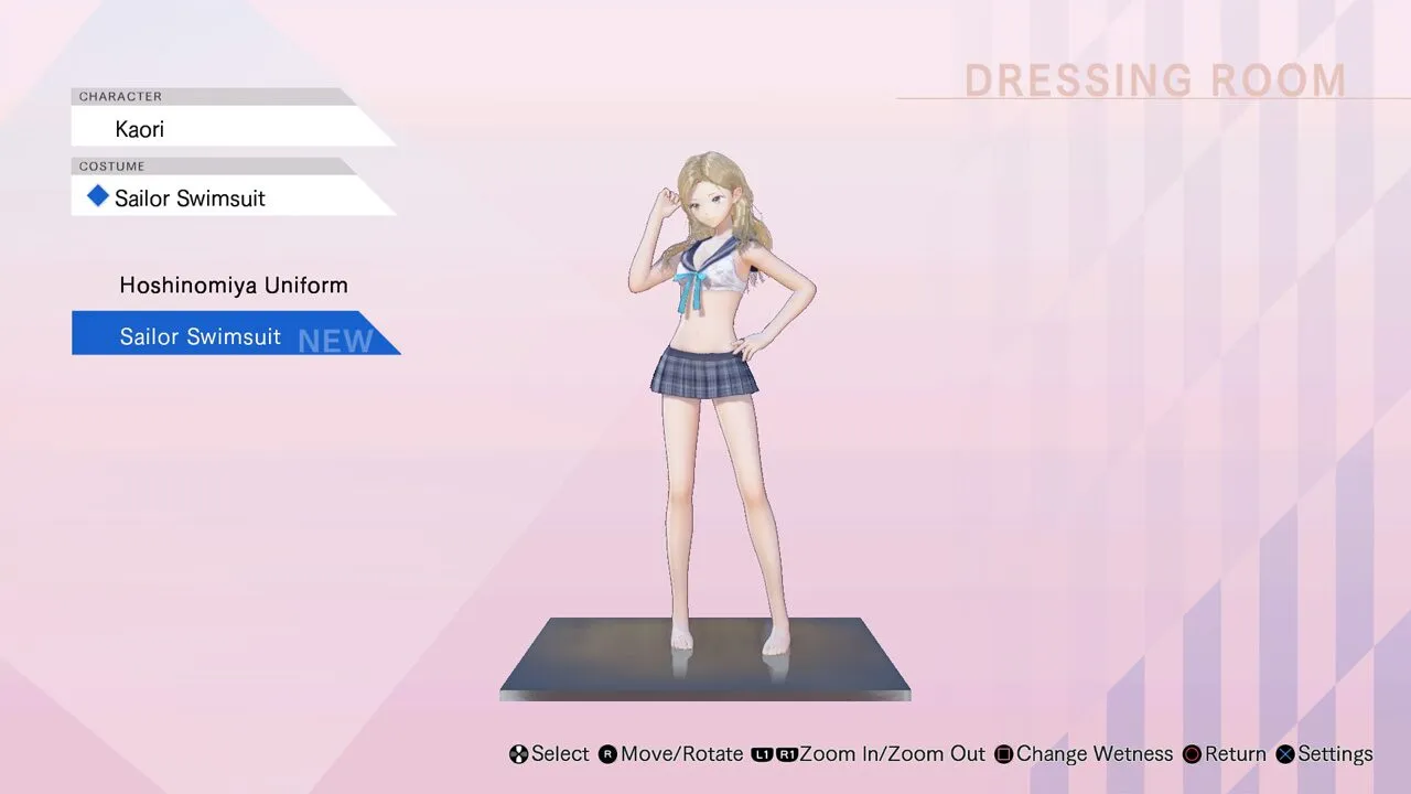 BLUE REFLECTION: Sailor Swimsuits set E (Rin, Kaori, Rika) [PS4] - изображение 3