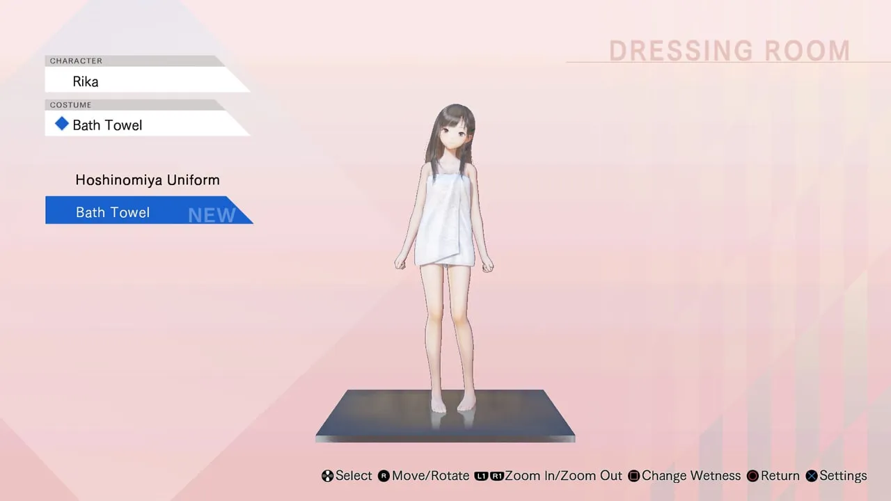 BLUE REFLECTION: Bath Towels Set E (Rin, Kaori, Rika) [PS4] - изображение 2