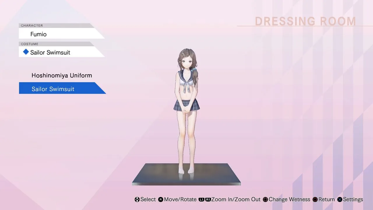 BLUE REFLECTION: Sailor Swimsuits set C (Lime, Fumio, Chihiro) [PS4] - изображение 3