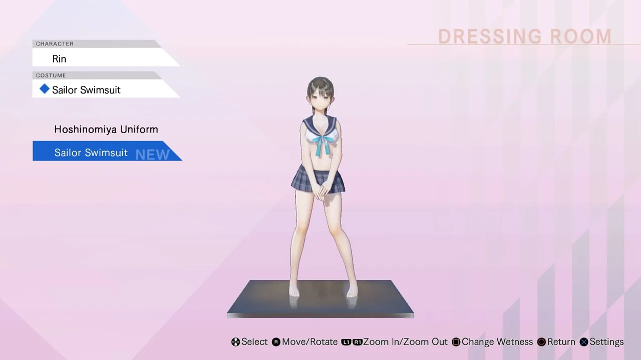 BLUE REFLECTION: Sailor Swimsuits set E (Rin, Kaori, Rika) [PS4] - изображение 4