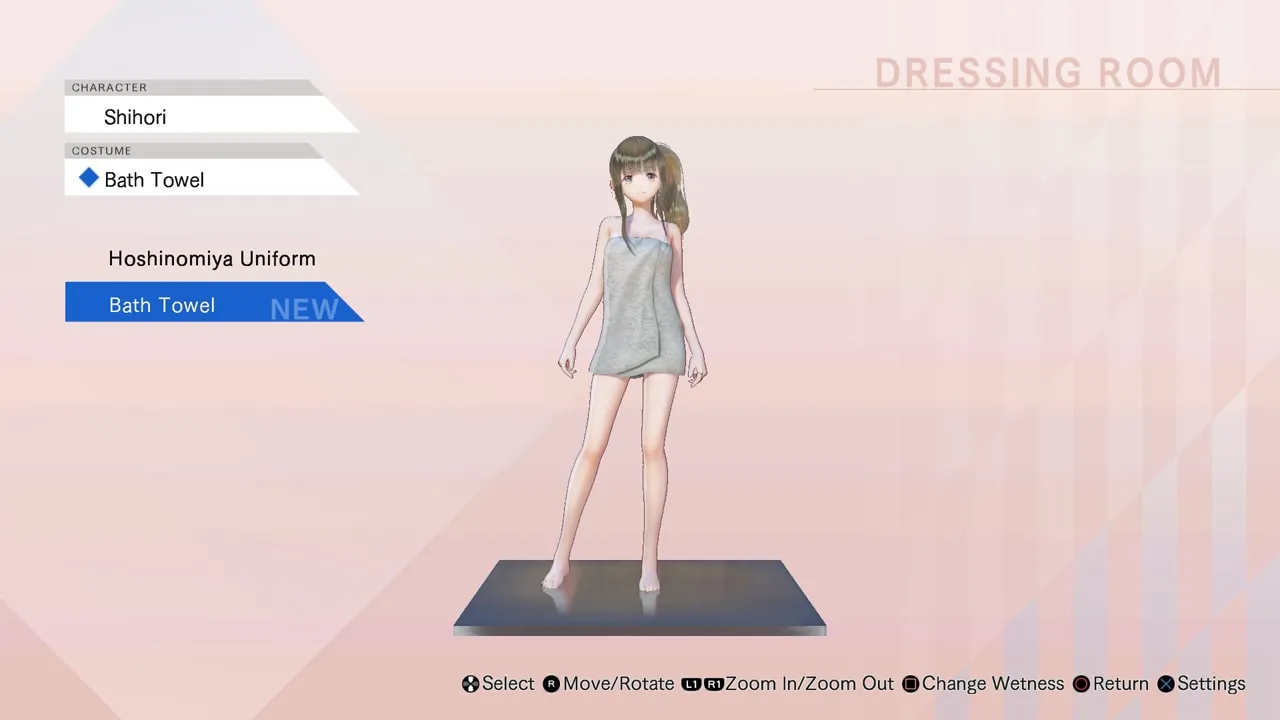 BLUE REFLECTION: Bath Towels Set B (Yuzu, Shihori, Kei) [PS4] - изображение 4
