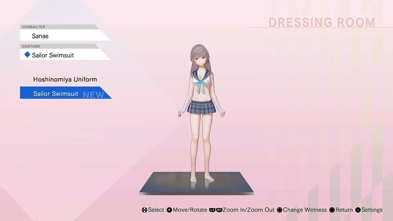 BLUE REFLECTION: Sailor Swimsuits set D (Sanae, Ako, Yuri) [PS4] - изображение 3