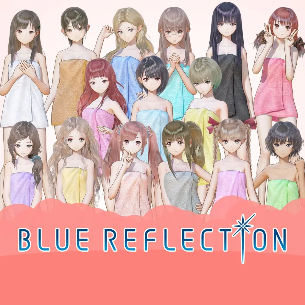 BLUE REFLECTION: Bath Towels Complete Set [PS4] - изображение 1