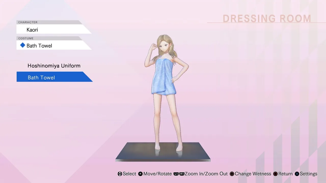 BLUE REFLECTION: Bath Towels Set E (Rin, Kaori, Rika) [PS4] - изображение 3