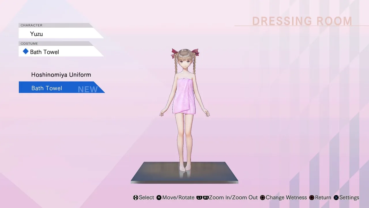 BLUE REFLECTION: Bath Towels Set B (Yuzu, Shihori, Kei) [PS4] - изображение 2