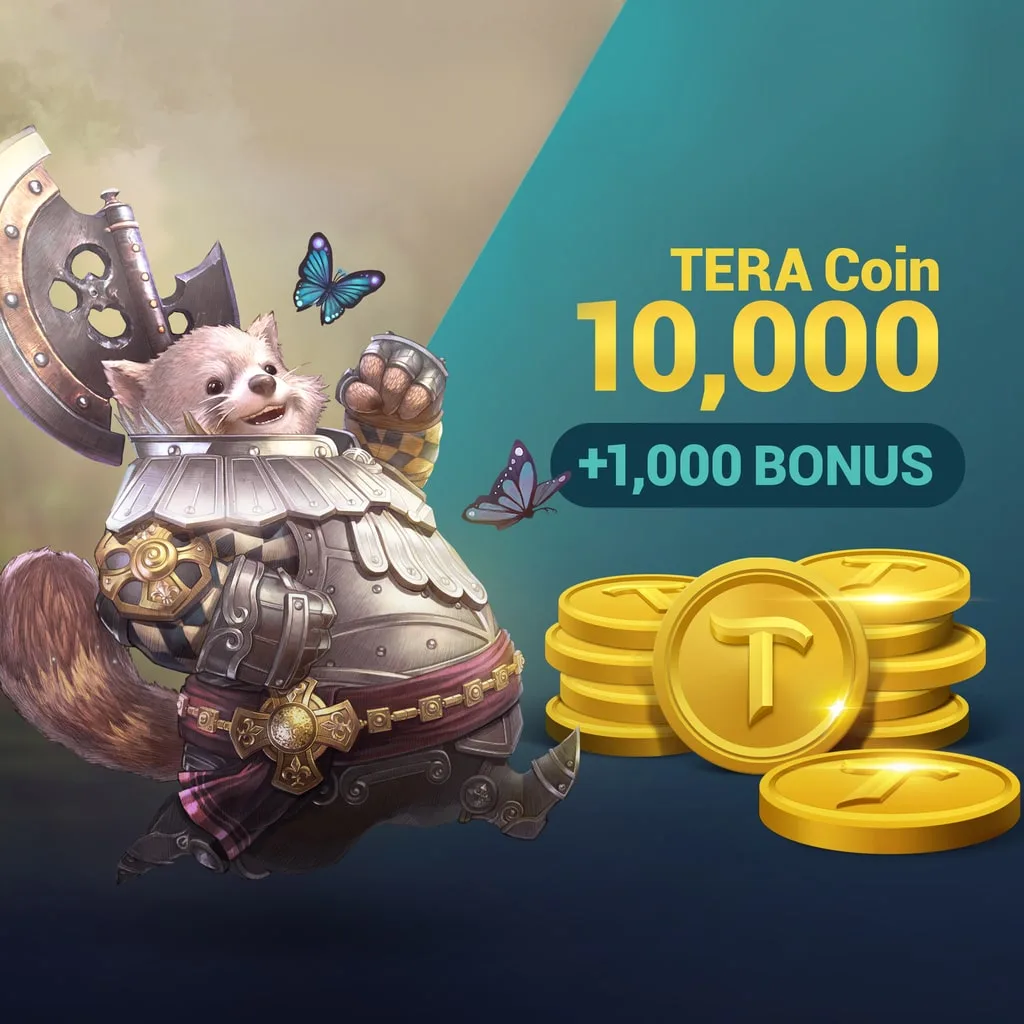TERA Coin 10,000 (+1,000 Bonus) cover