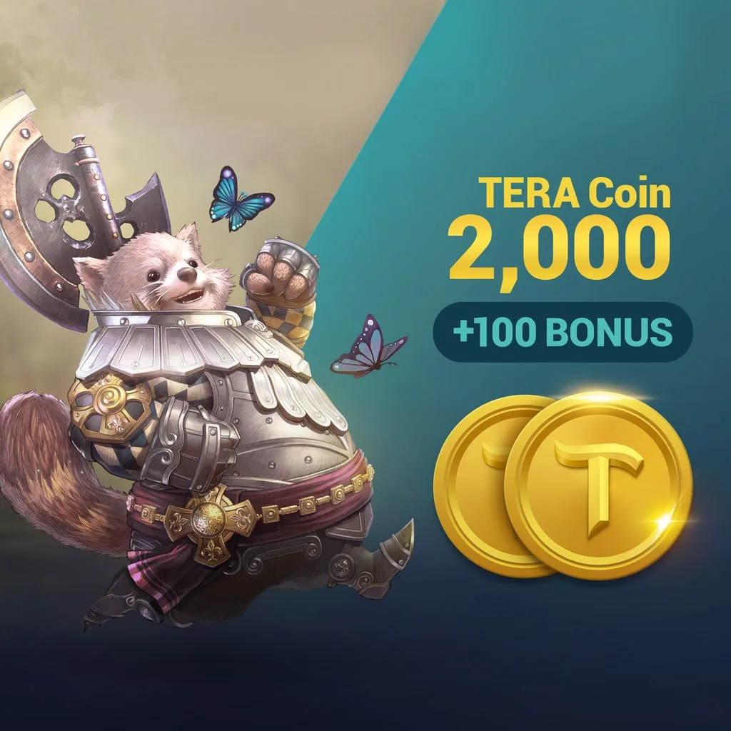 TERA Coin 2,000 (+100 Bonus) cover