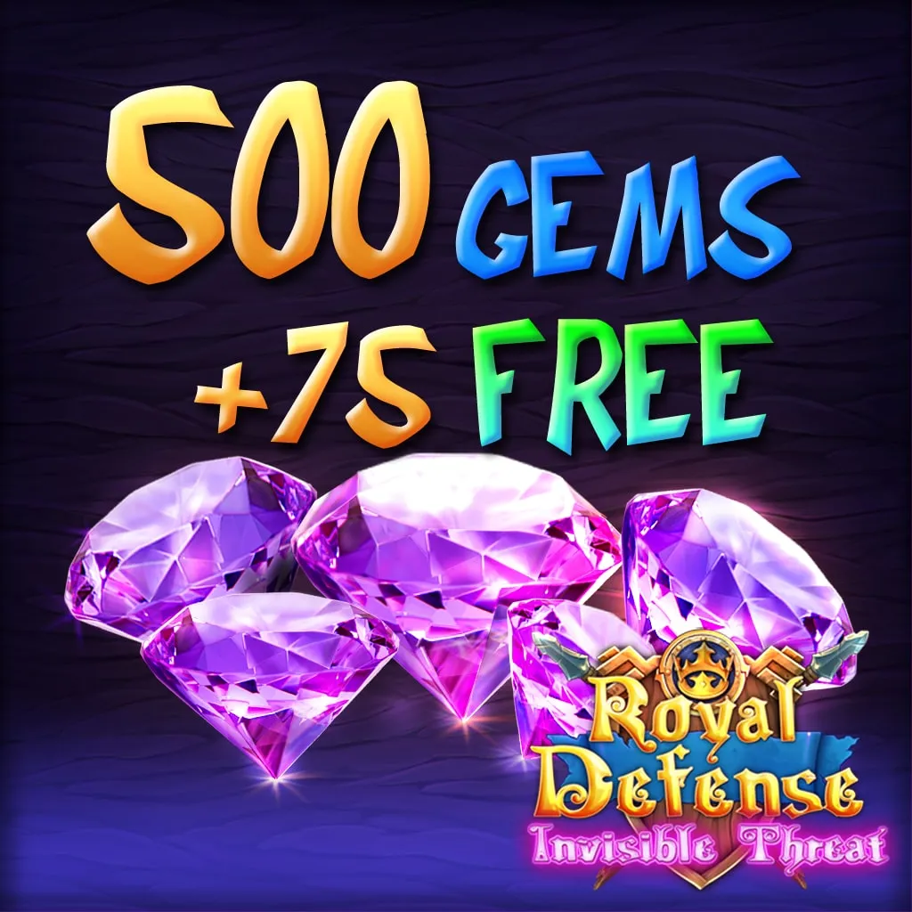 Royal Defense Invisible Threat: 500 crystals +75 - изображение 1