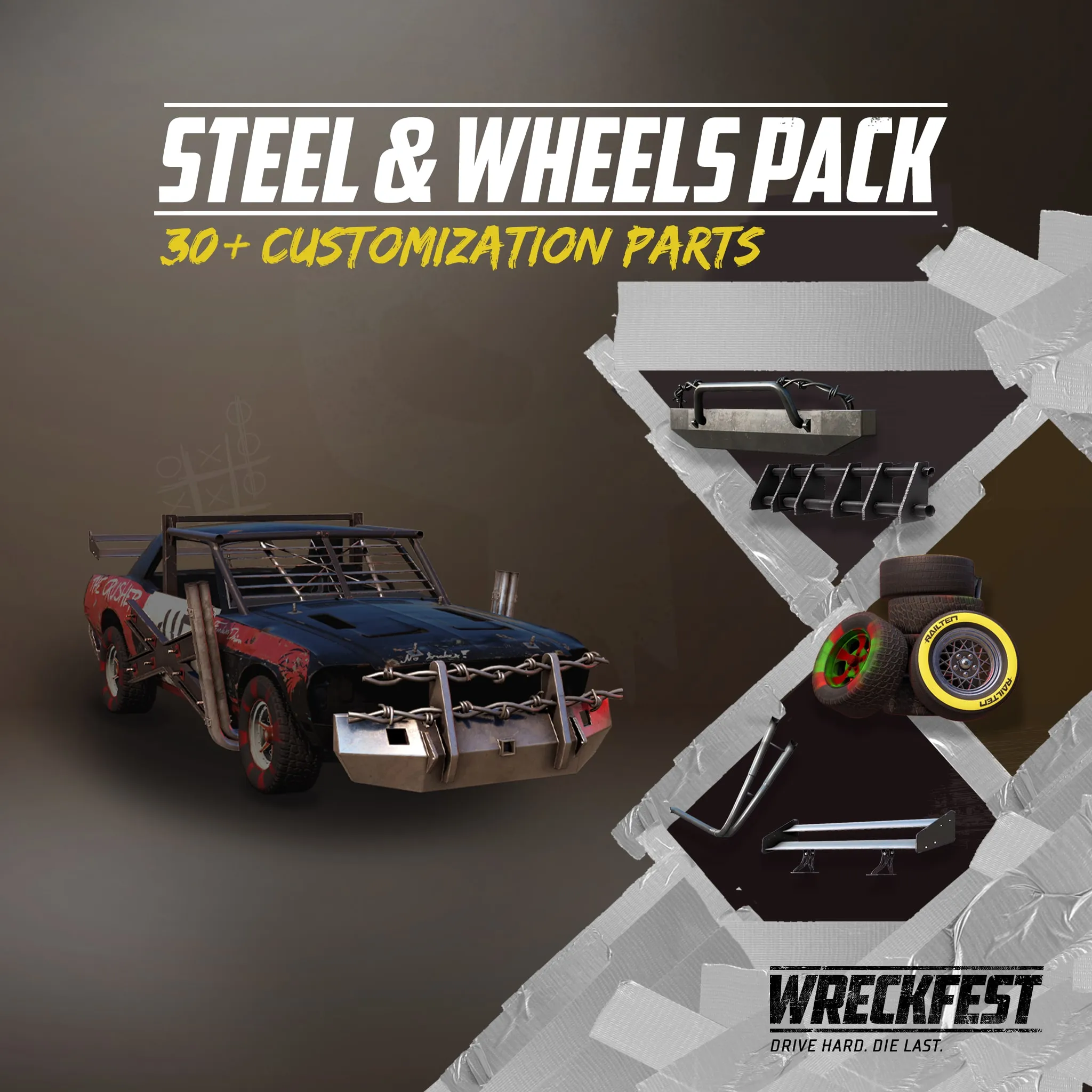 Wreckfest - Steel &amp; Wheels Pack [PS4, PS5] cover