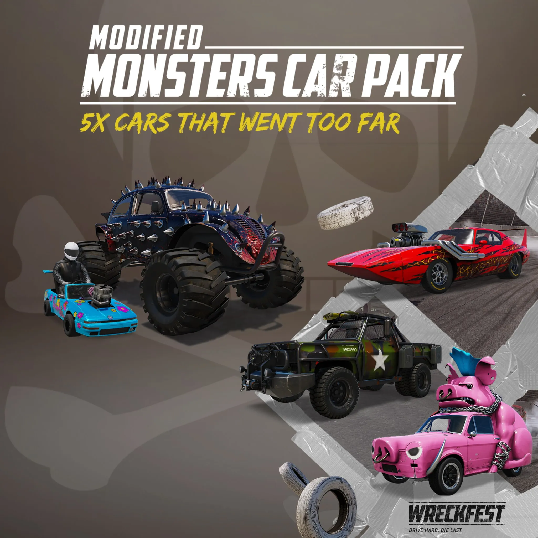 Wreckfest - Modified Monsters Car Pack [PS4] - изображение 1