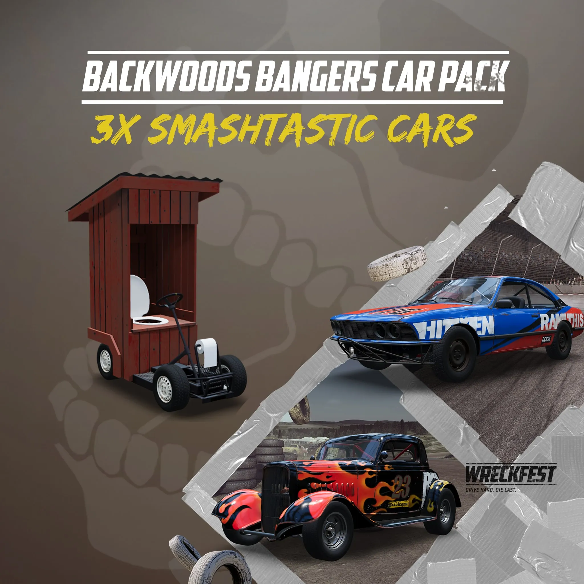 Wreckfest - Backwoods Bangers Car Pack [PS4, PS5] cover