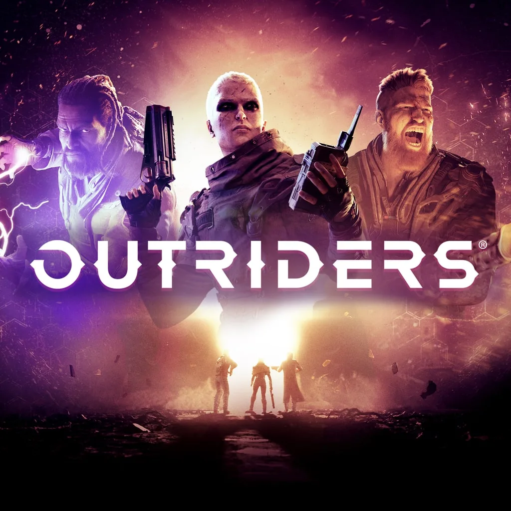 OUTRIDERS PS4 &amp; PS5 cover