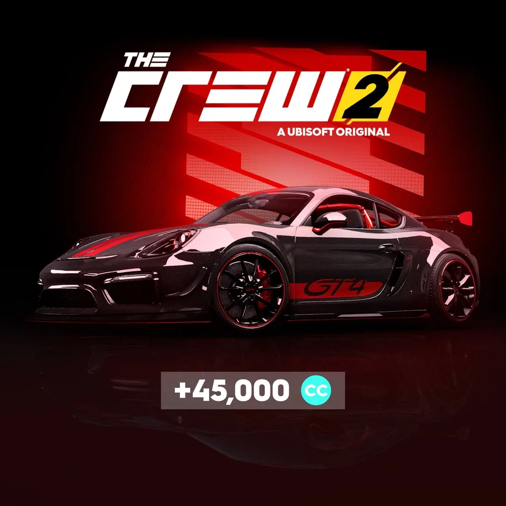 The Crew 2 - Porsche Cayman GT4 Carbon Edition Starter Pack cover