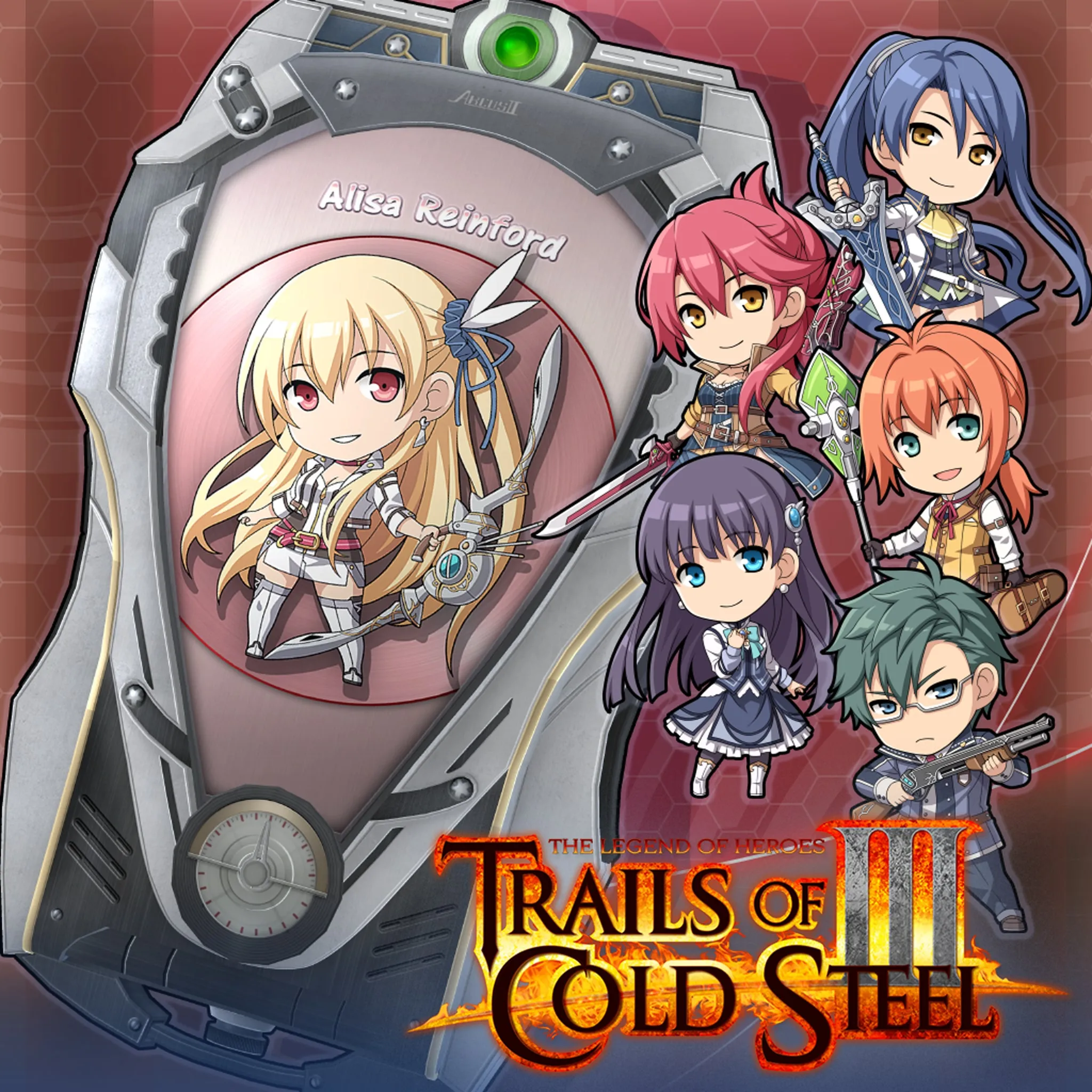 Trails of Cold Steel III: ARCUS Cover Set C [PS4] cover