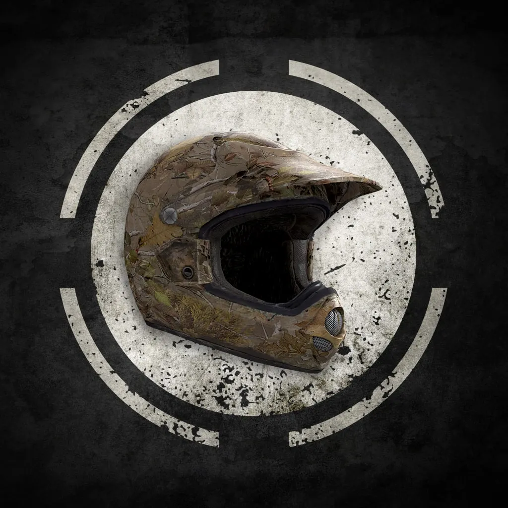 Camo Dirtbike Helmet [PS4] - изображение 1