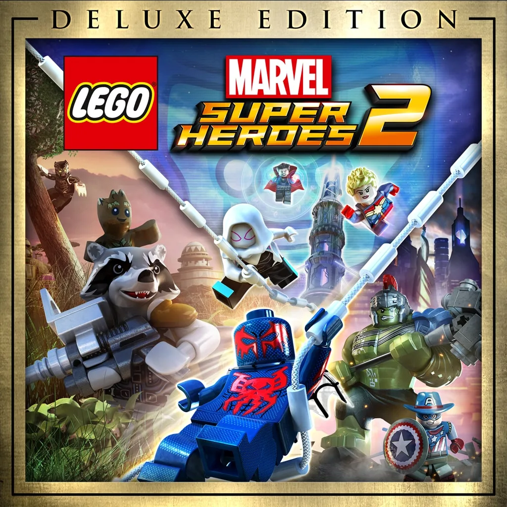 LEGO Marvel Super Heroes 2 Deluxe Edition [PS4] cover