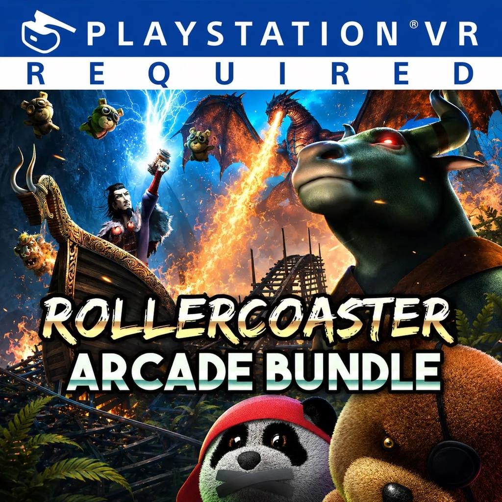 RollerCoaster Arcade VR PS5 Bundle cover