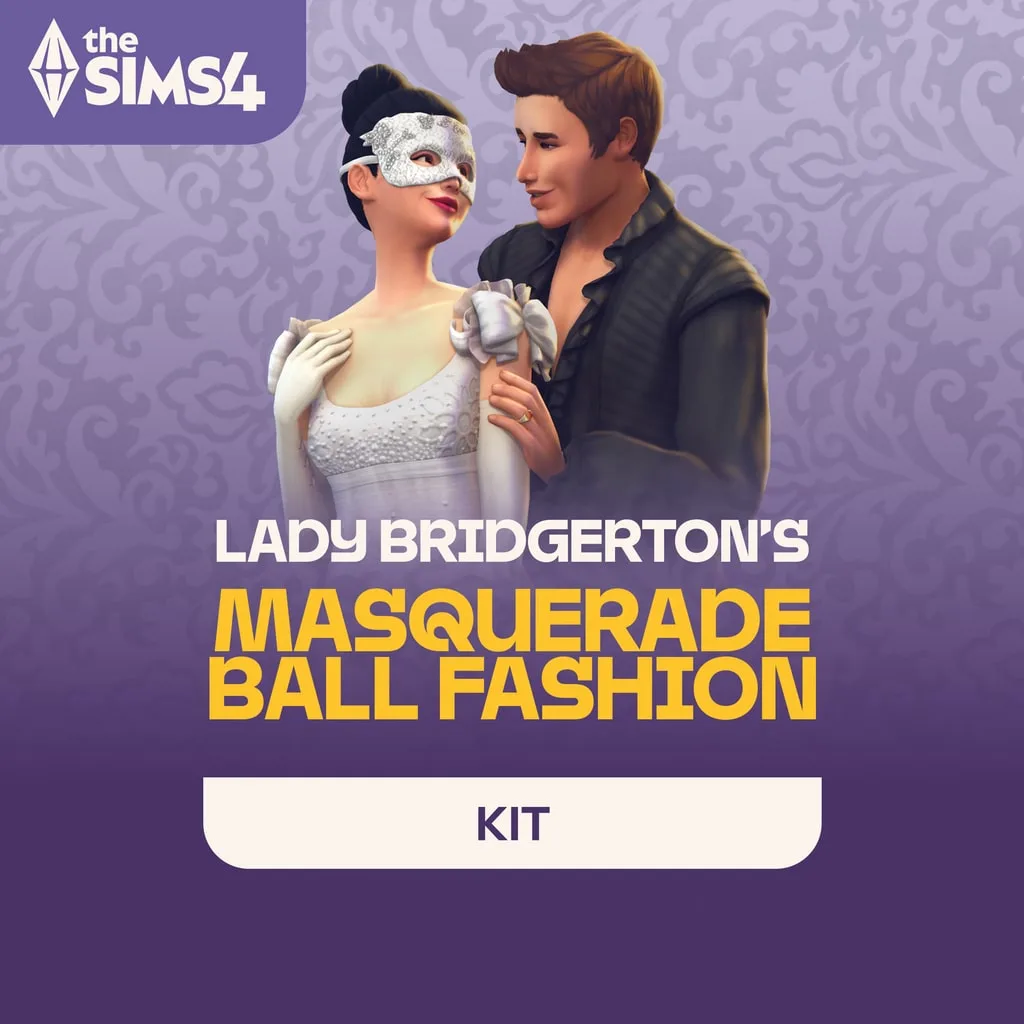 The Sims 4 Lady Bridgerton’s Masquerade Ball Fashion Kit [PS4] cover