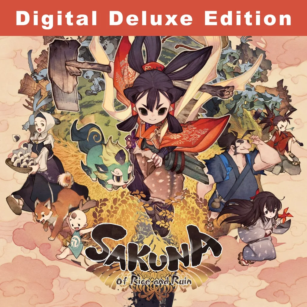 Sakuna: Of Rice and Ruin - Digital Deluxe Edition [PS4] cover