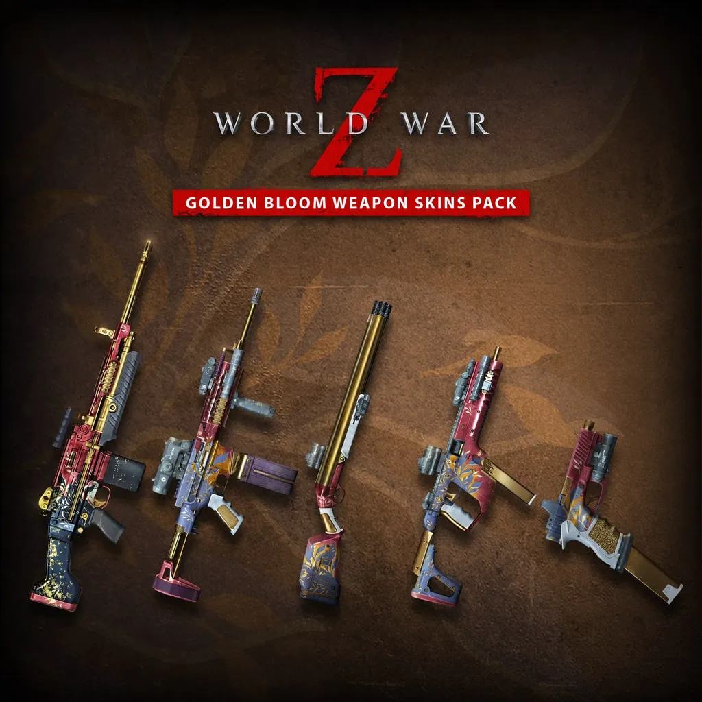 World War Z - Golden Bloom Weapon Skins Pack [PS4] - изображение 1