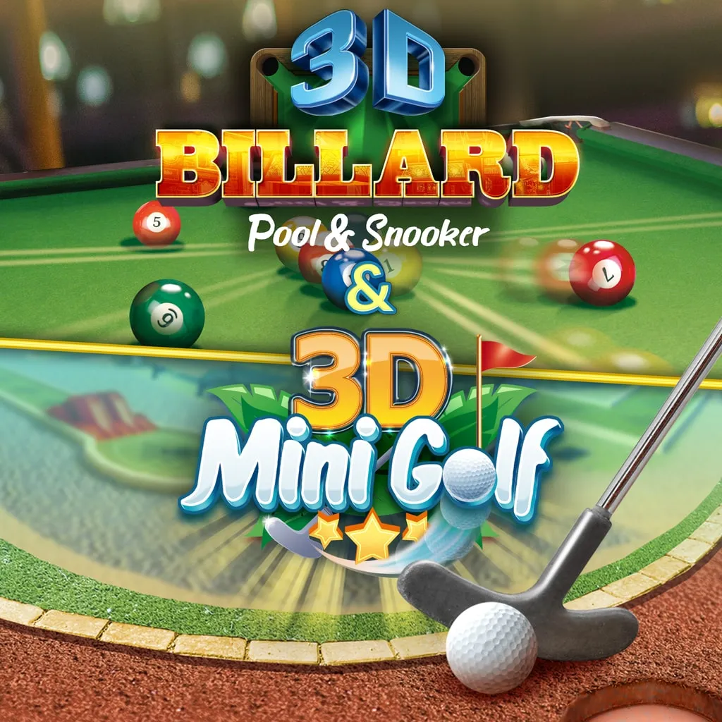 3D Billiards & 3D MiniGolf Bundle [PS4] - изображение 1