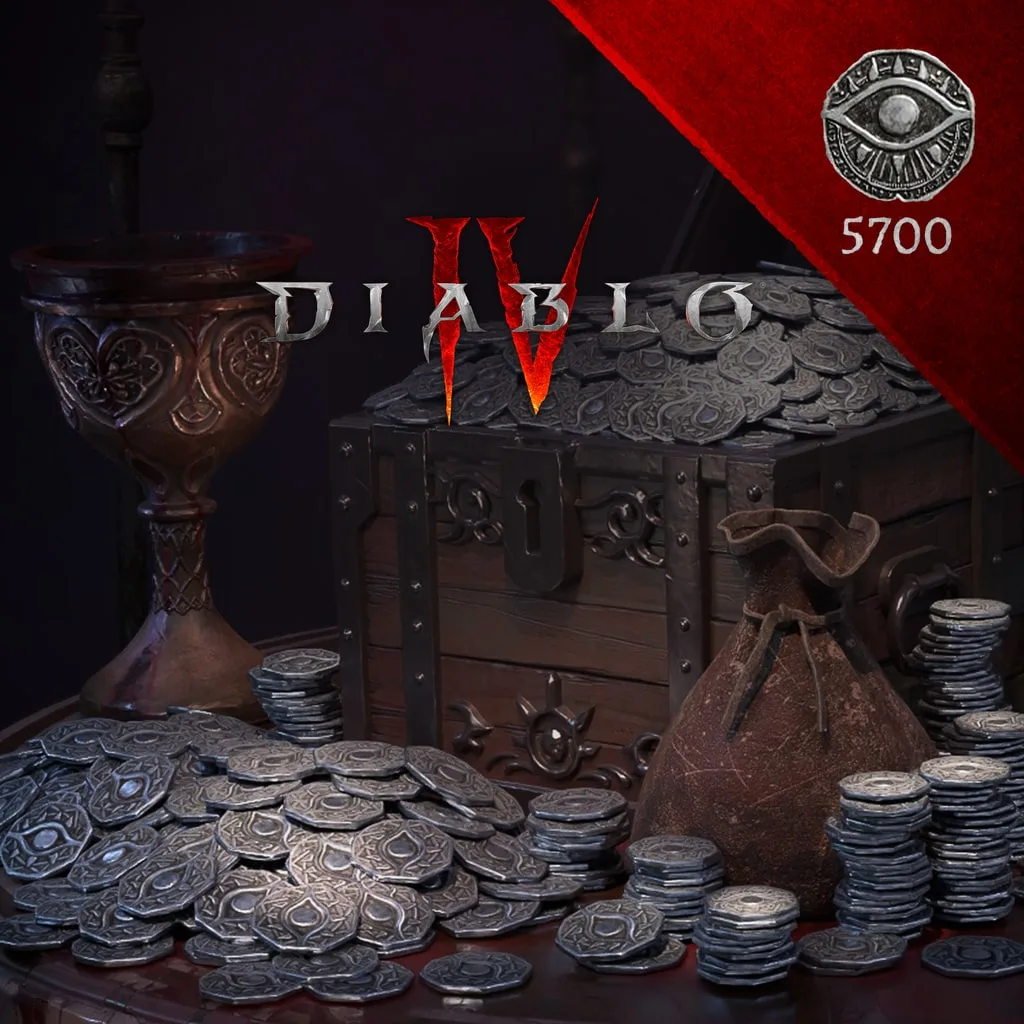 Diablo IV - 5700 Platinum: 5000 + 700 Platinum Bonus - изображение 1