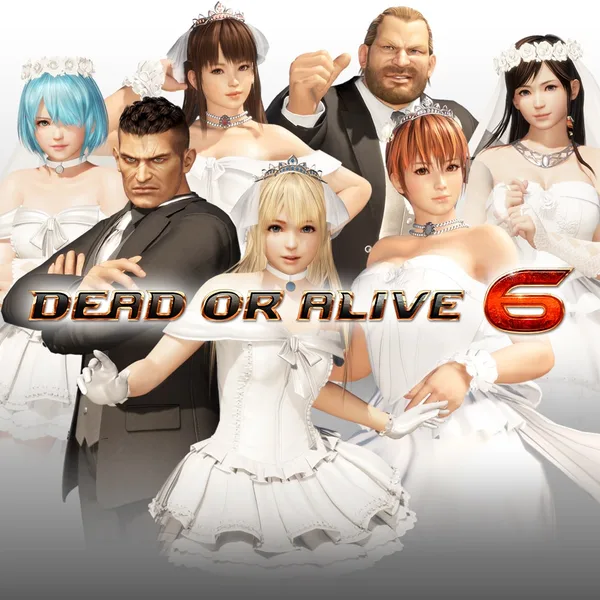 DOA6 Happy Wedding Costume Vol.1 Set [PS4]