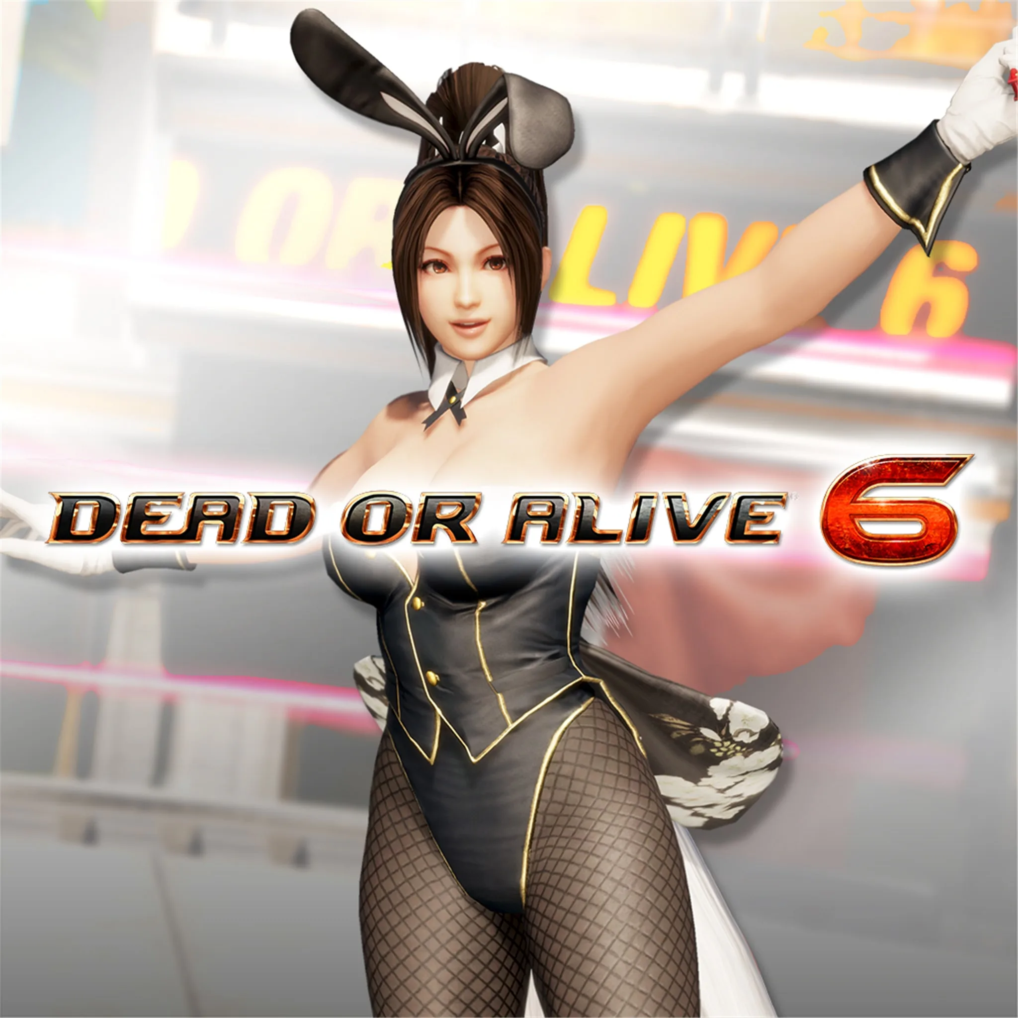 DOA6 Sexy Bunny Costume - Mai Shiranui [PS4] cover