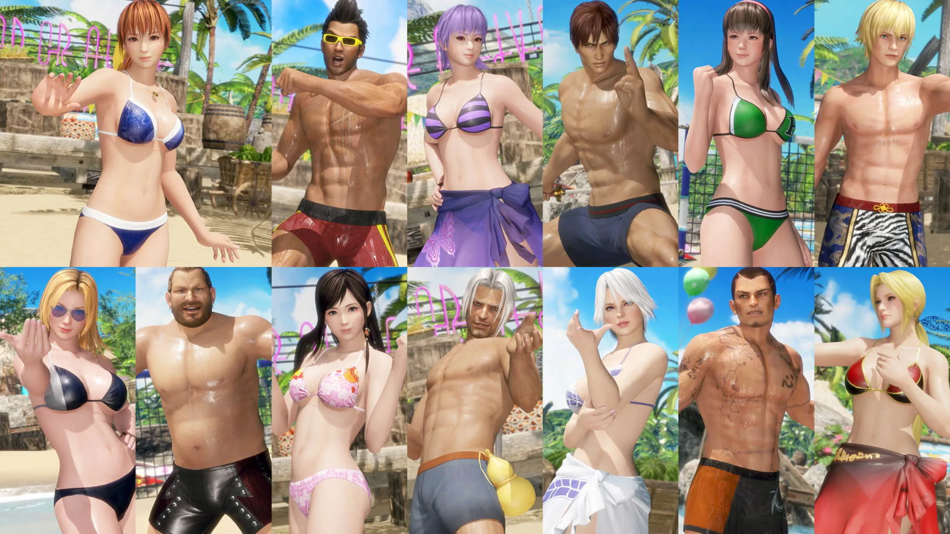 DOA6 Seaside Eden Costumes (26 Costumes) [PS4] - изображение 2