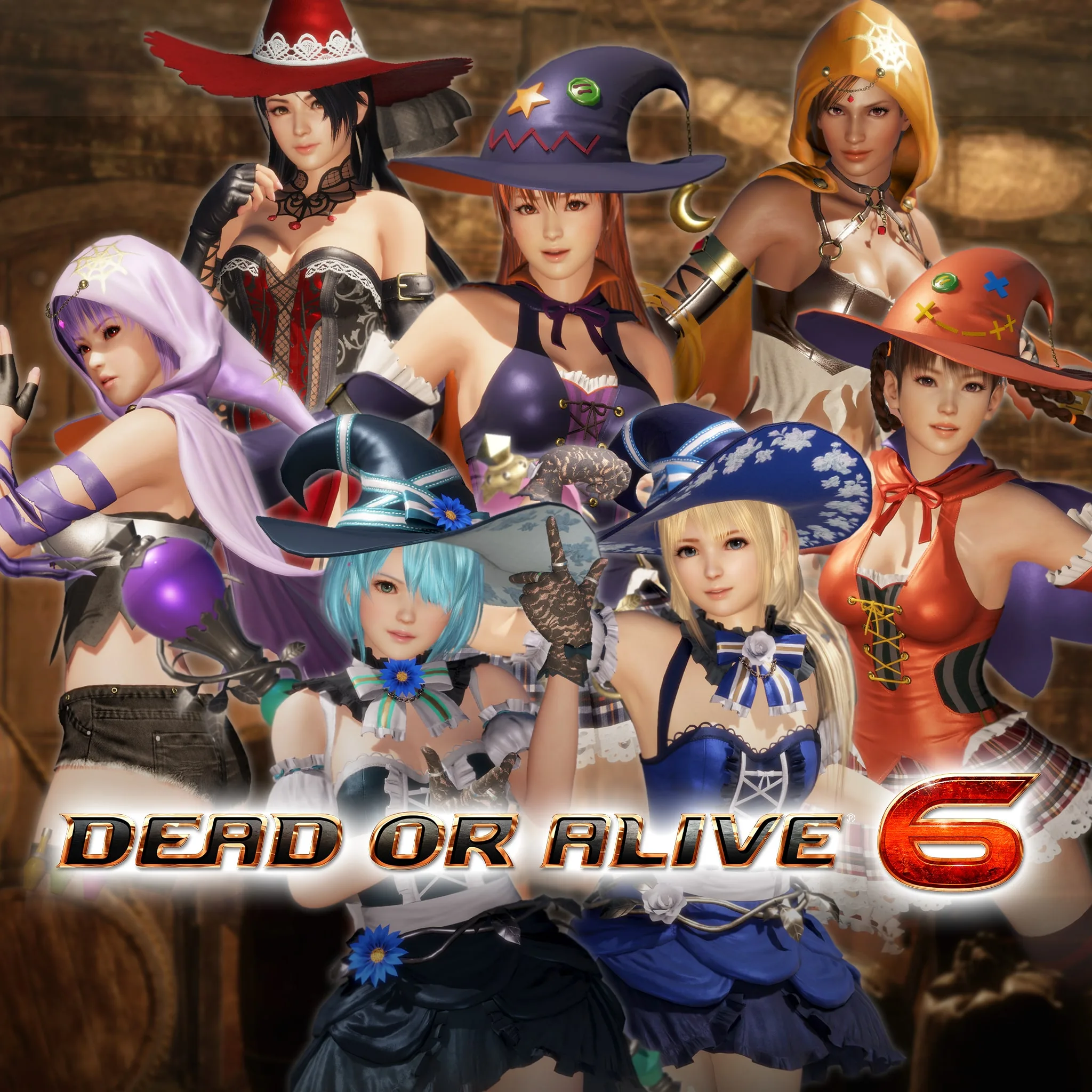DOA6 Witch Party Costume Set [PS4] - изображение 1
