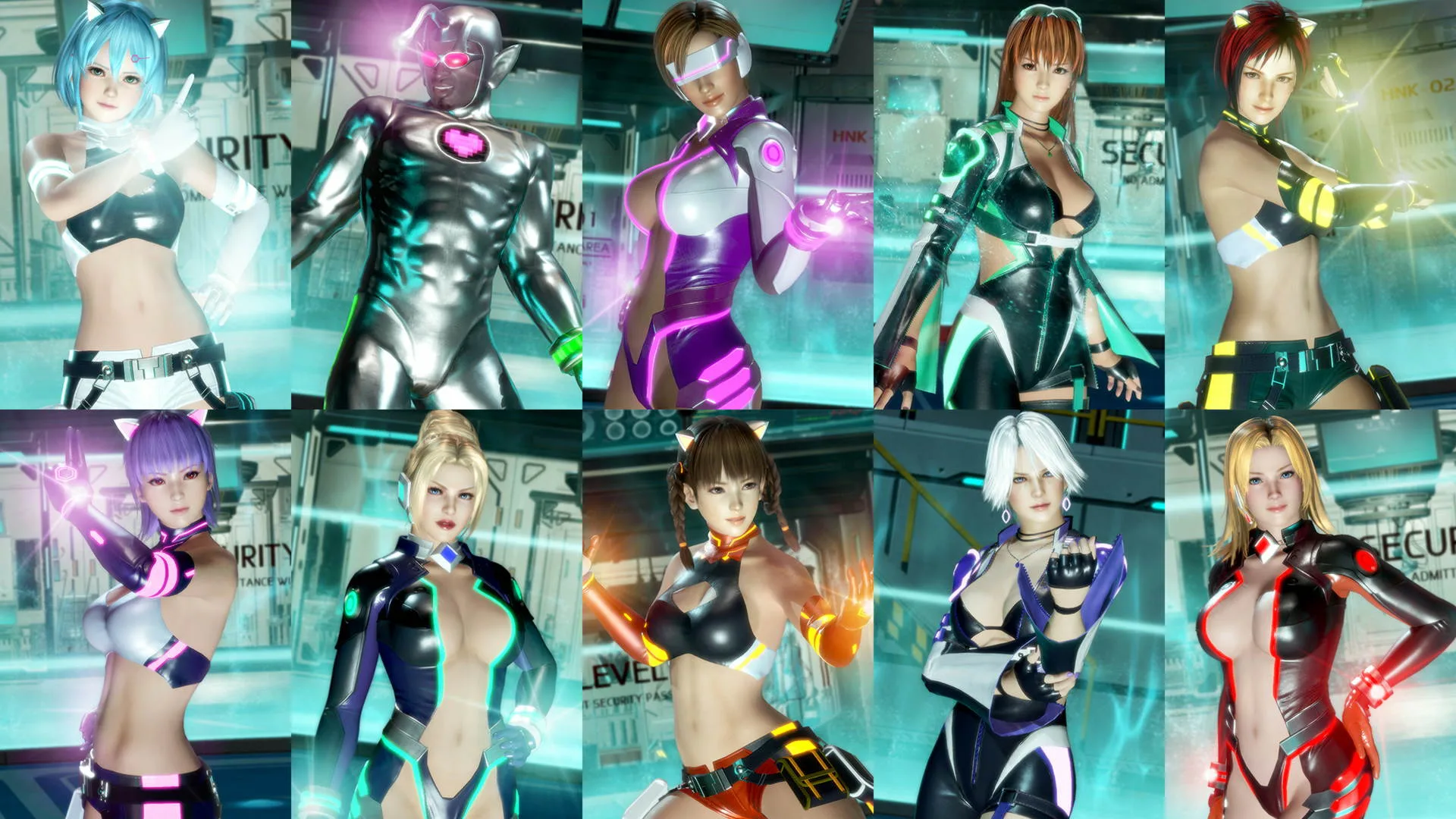 DOA6 'Nova' Sci-Fi Body Suit Set [PS4] - изображение 2