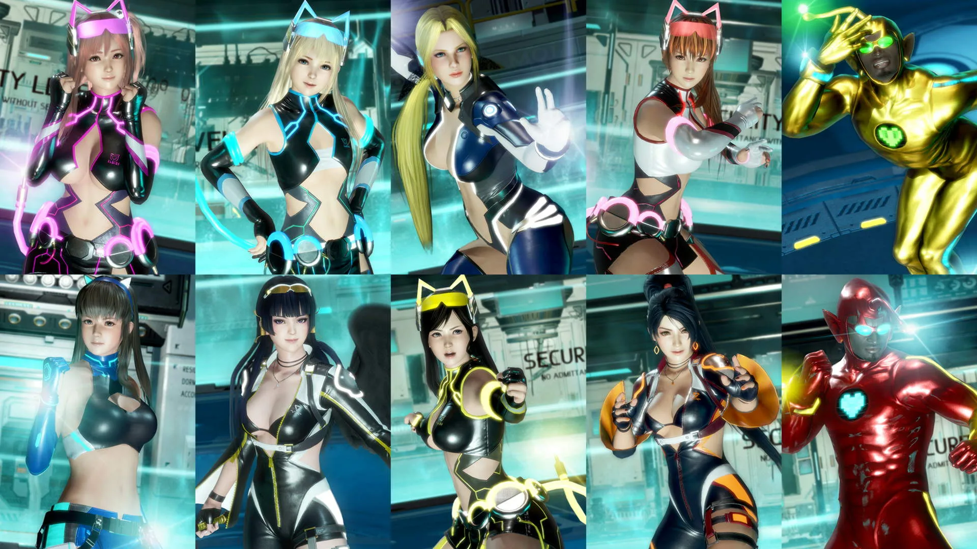 DOA6 'Nova' Sci-Fi Body Suit Set [PS4] - изображение 3