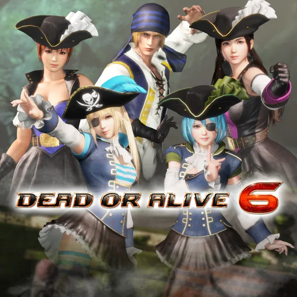 DOA6 Pirates of the 7 Seas Costumes Vol. 2 Set [PS4]