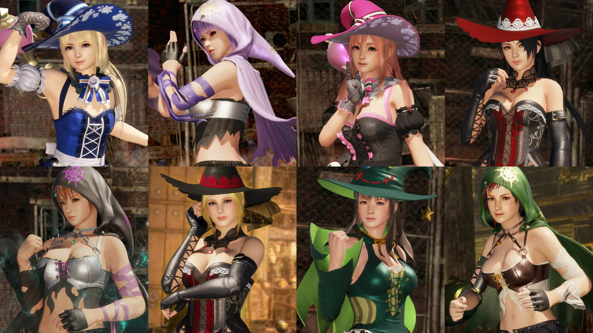 DOA6 Witch Party Costume Set [PS4] - изображение 3