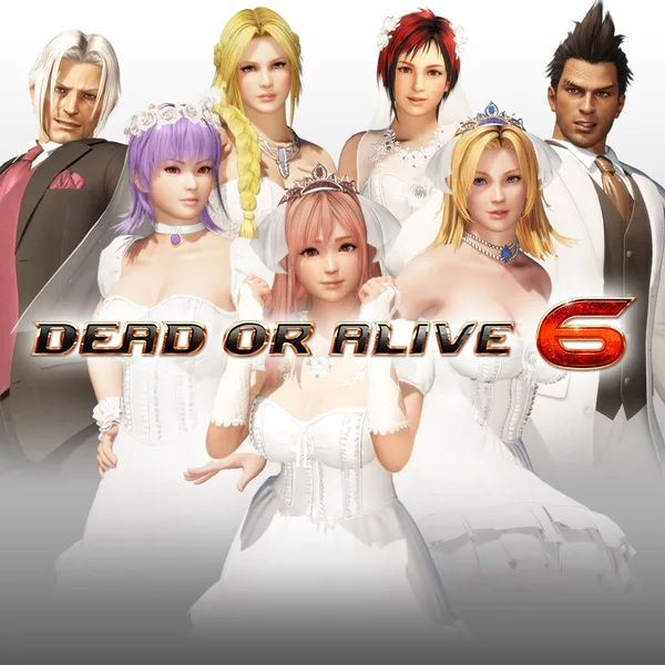 DOA6 Happy Wedding Costume Vol.2 Set [PS4]