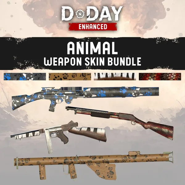 D-Day Enhanced - Animal Weapon Skin Bundle [PS5]