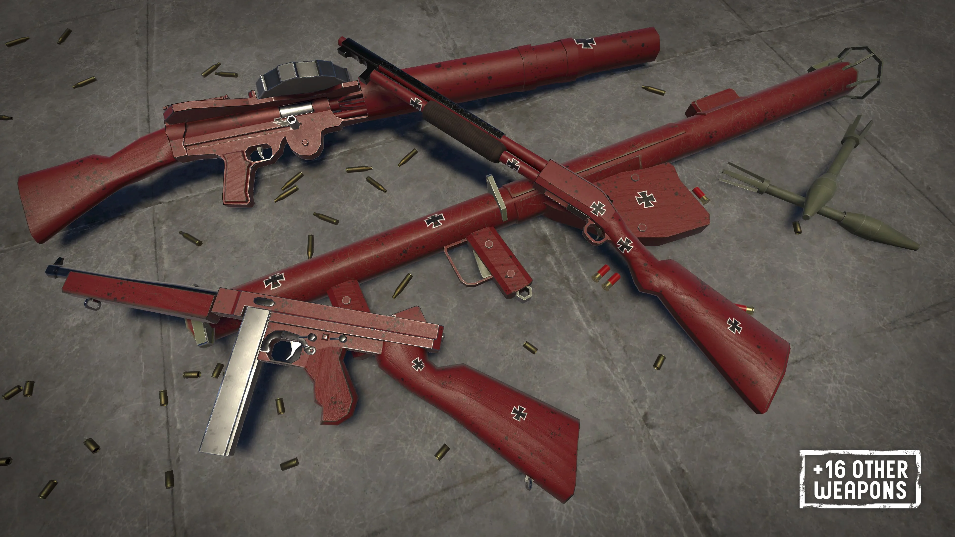 D-Day Enhanced - World War 1 Veteran Weapon Skin Bundle [PS5] - изображение 4
