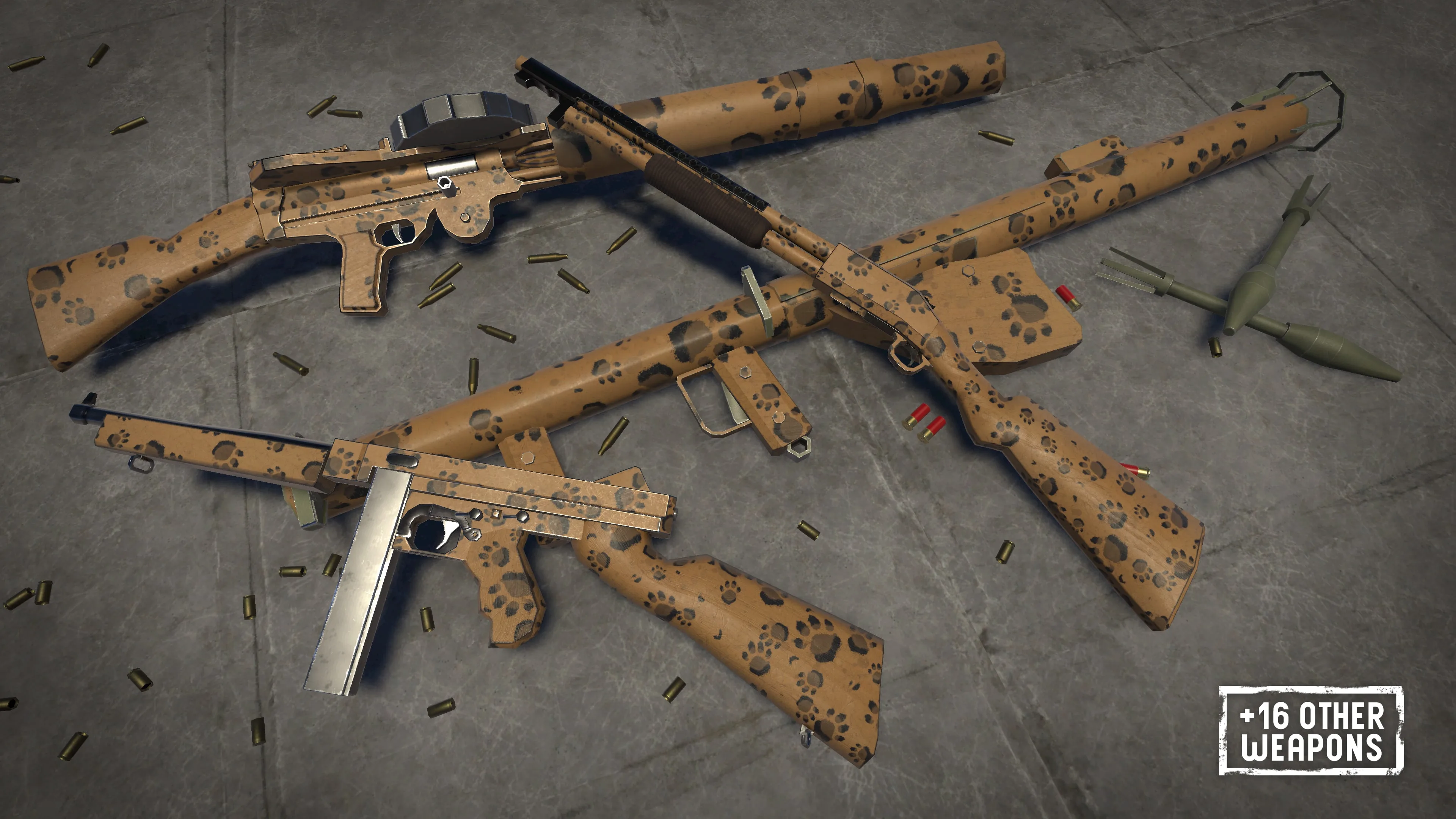 D-Day Enhanced - Animal Weapon Skin Bundle [PS5] - изображение 3
