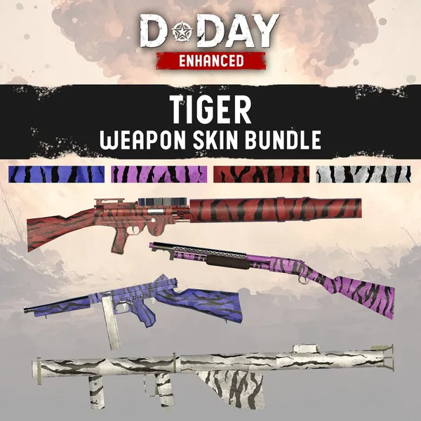 D-Day Enhanced - Tiger Weapon Skin Bundle [PS5]