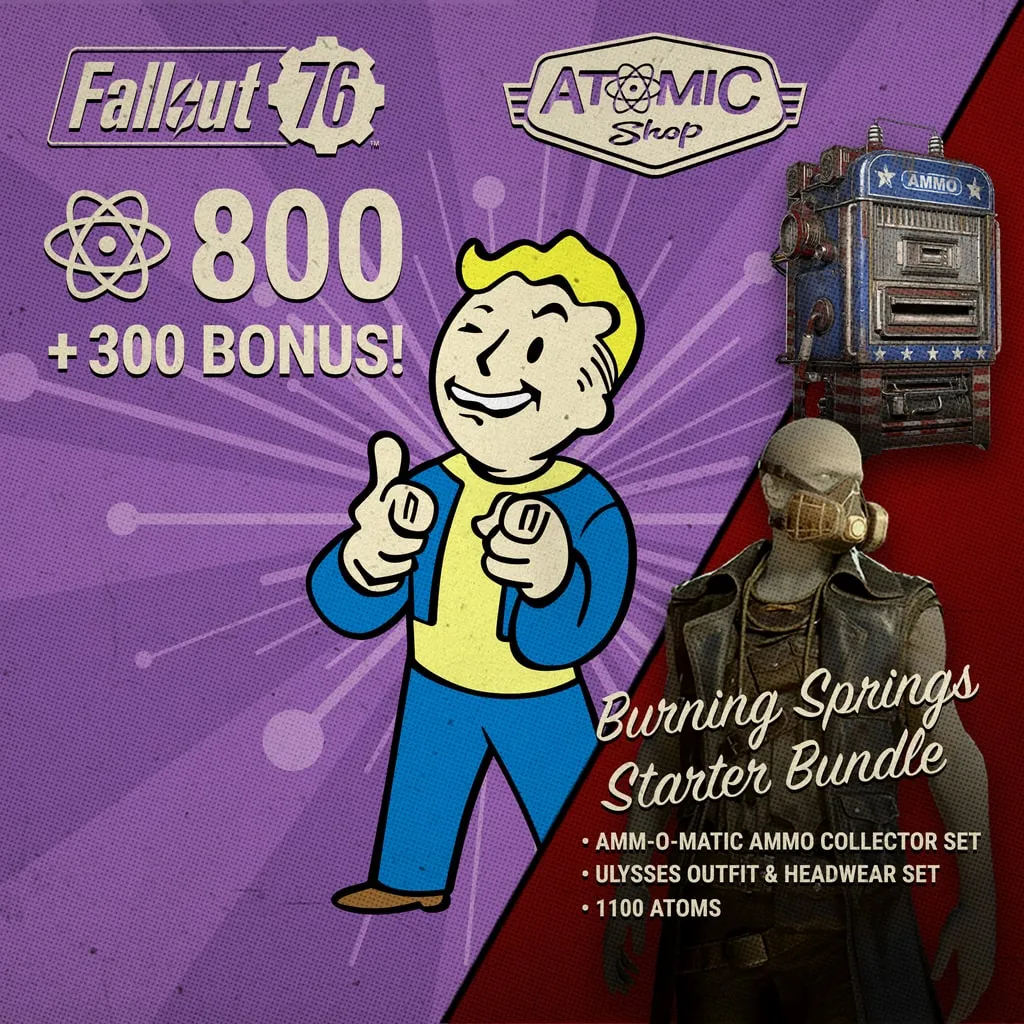 Fallout 76: Burning Springs Starter Bundle cover